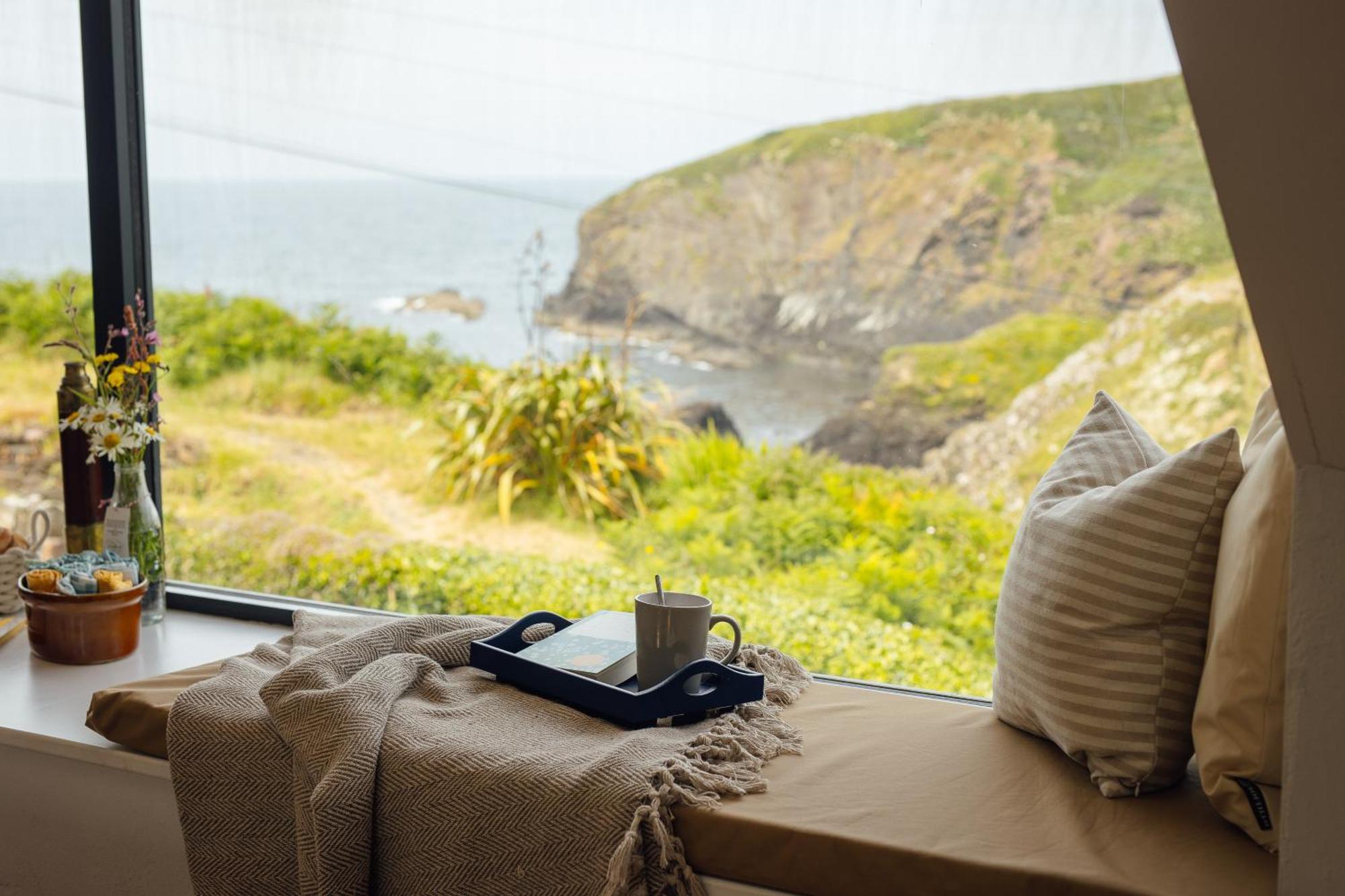 Cliff-Top Cottage On Coast Path W/Panoramic Views Trevine Экстерьер фото