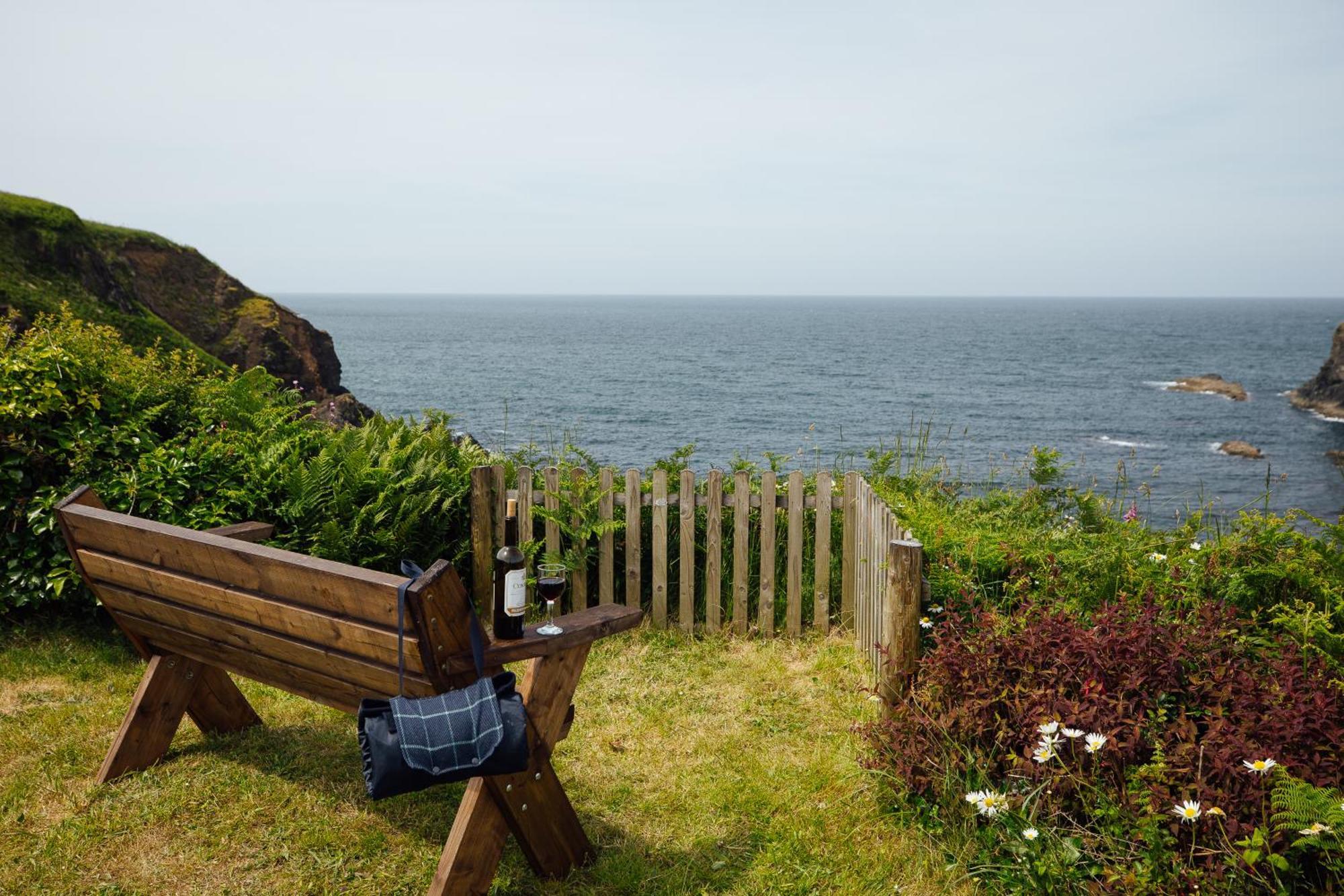 Cliff-Top Cottage On Coast Path W/Panoramic Views Trevine Экстерьер фото